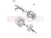 SUZUKI RMX50 V (1997) 11 - CLUTCH