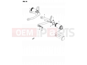SUZUKI RMX50 V (1997) 24 - FOOTREST (MODEL V:P04, P29)