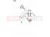 SUZUKI RMX50 V (1997) 32 - FRONT FENDER