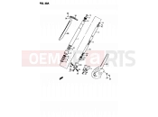 SUZUKI RMX50 V (1997) 30A - FRONT DAMPER (MODEL V:P04, P53)