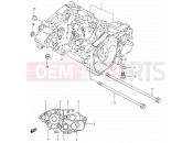 SUZUKI RMX50 X (1999) 2 - CRANKCASE