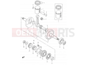 SUZUKI RMX50 X (1999) 4 - CRANKSHAFT