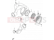 SUZUKI RMX50 X (1999) 6 - AIR CLEANER