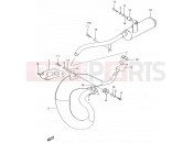SUZUKI RMX50 X (1999) 7 - MUFFLER