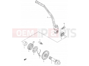 SUZUKI RMX50 X (1999) 14 - KICK STARTER