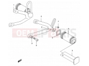 SUZUKI RMX50 X (1999) 24 - FOOTREST