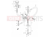 SUZUKI RMX50 X (1999) 44 - REAR MASTER CYLINDER