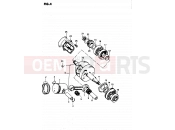 SUZUKI RV50 Z (1982) 4 - PISTON - CRANKSHAFT
