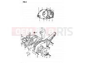 SUZUKI RV50 D (1983) 3 - CRANKCASE COVER