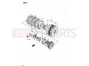 SUZUKI RV50 D (1983) 9 - CLUTCH