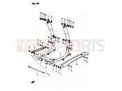 SUZUKI RV50 D (1983) 49 - REAR SWINGING ARM (E22, E39)