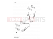 SUZUKI SFV650 K9 (2009) Gladius (E03,E28,E33) 9 - CAMSHAFT / VALVE