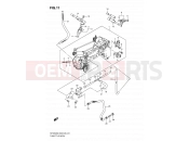 SUZUKI SFV650 K9 (2009) Gladius (E03,E28,E33) 11 - THROTTLE BODY
