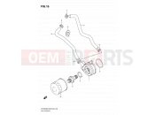 SUZUKI SFV650 K9 (2009) Gladius (E03,E28,E33) 16 - OIL COOLER