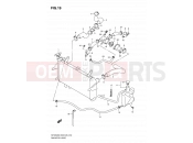 SUZUKI SFV650 K9 (2009) Gladius (E03,E28,E33) 19 - RADIATOR HOSE