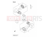 SUZUKI SFV650 K9 (2009) Gladius (E03,E28,E33) 29 - TURNSIGNAL LAMP