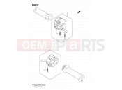 SUZUKI SFV650 K9 (2009) Gladius (E03,E28,E33) 32 - HANDLE SWITCH