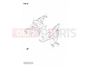 SUZUKI SFV650 K9 (2009) Gladius (E03,E28,E33) 40 - FRAME LOWER COVER