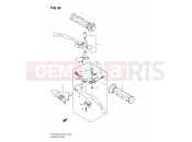 SUZUKI SFV650 K9 (2009) Gladius (E03,E28,E33) 46 - HANDLE LEVER