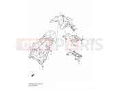 SUZUKI SFV650 K9 (2009) Gladius (E03,E28,E33) 47 - REAR FENDER