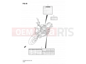 SUZUKI SFV650 K9 (2009) Gladius (E03,E28,E33) 48 - LABEL