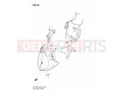 SUZUKI SFV650 K9 (2009) Gladius (E03,E28,E33) 43 - HEADLAMP COVER