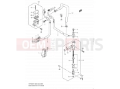 SUZUKI SFV650 K9 (2009) Gladius (E03,E28,E33) 60A - REAR MASTER CYLINDER (SFV650AL0)