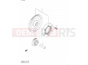 SUZUKI SFV650 L1 (2011) Gladius (E21) 8 - STARTER CLUTCH