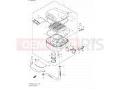 SUZUKI SFV650 L1 (2011) Gladius (E21) 12 - AIR CLEANER