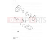 SUZUKI SFV650 L1 (2011) Gladius (E21) 14 - OIL PUMP