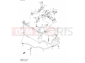 SUZUKI SFV650 L1 (2011) Gladius (E21) 19 - RADIATOR HOSE