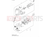 SUZUKI SFV650 L1 (2011) Gladius (E21) 50 - REAR COMBINATION LAMP