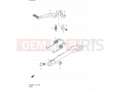 SUZUKI SFV650 L1 (2011) Gladius (E21) 64 - STAND