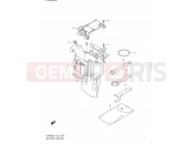 SUZUKI SFV650 L1 (2011) Gladius (E21) 79 - BATTERY HOLDER (SFV650UL1 E21)