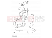 SUZUKI SFV650 L1 (2011) Gladius (E21) 81 - BATTERY HOLDER (SFV650UAL1 E21)