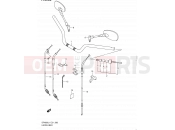 SUZUKI SFV650 L1 (2011) Gladius (E21) 93 - HANDLEBAR (SFV650UL1 E24)