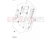 SUZUKI SFV650 L1 (2011) Gladius (E21) 111 - FRONT DAMPER (SFV650AL1 E21)