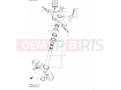 SUZUKI SFV650 L1 (2011) Gladius (E21) 115 - STEERING STEM