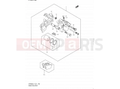 SUZUKI SFV650 L1 (2011) Gladius (E21) 148 - REAR CALIPER (SFV650UL1 E21)