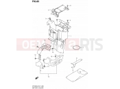 SUZUKI SFV650 L2 (2012) Gladius (E21) 85 - BATTERY HOLDER (SFV650AL2 E21)