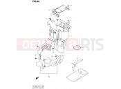 SUZUKI SFV650 L2 (2012) Gladius (E21) 86 - BATTERY HOLDER (SFV650UAL2 E21)
