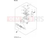 SUZUKI SFV650 L2 (2012) Gladius (E21) 132 - FRONT MASTER CYLINDER (SFV650UL2 E21)