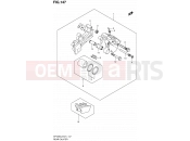 SUZUKI SFV650 L2 (2012) Gladius (E21) 147 - REAR CALIPER (SFV650UL2 E24)