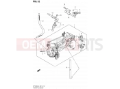 SUZUKI SFV650 L3 (2013) Gladius (E21) 12 - THROTTLE BODY (SFV650L3 E24)