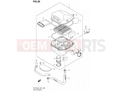 SUZUKI SFV650 L3 (2013) Gladius (E21) 20 - AIR CLEANER (SFV650UL3 E24)