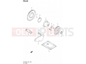 SUZUKI SFV650 L3 (2013) Gladius (E21) 29 - OIL PUMP