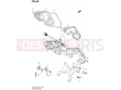 SUZUKI SFV650 L4 (2014) Gladius (E21) 38 - SPEEDOMETER (SFV650AL4 E21)