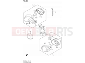 SUZUKI SFV650 L4 (2014) Gladius (E21) 41 - TURNSIGNAL LAMP