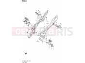 SUZUKI SFV650 L4 (2014) Gladius (E21) 53 - FOOTREST