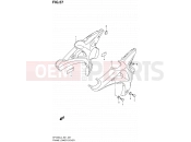 SUZUKI SFV650 L4 (2014) Gladius (E21) 57 - FRAME LOWER COVER